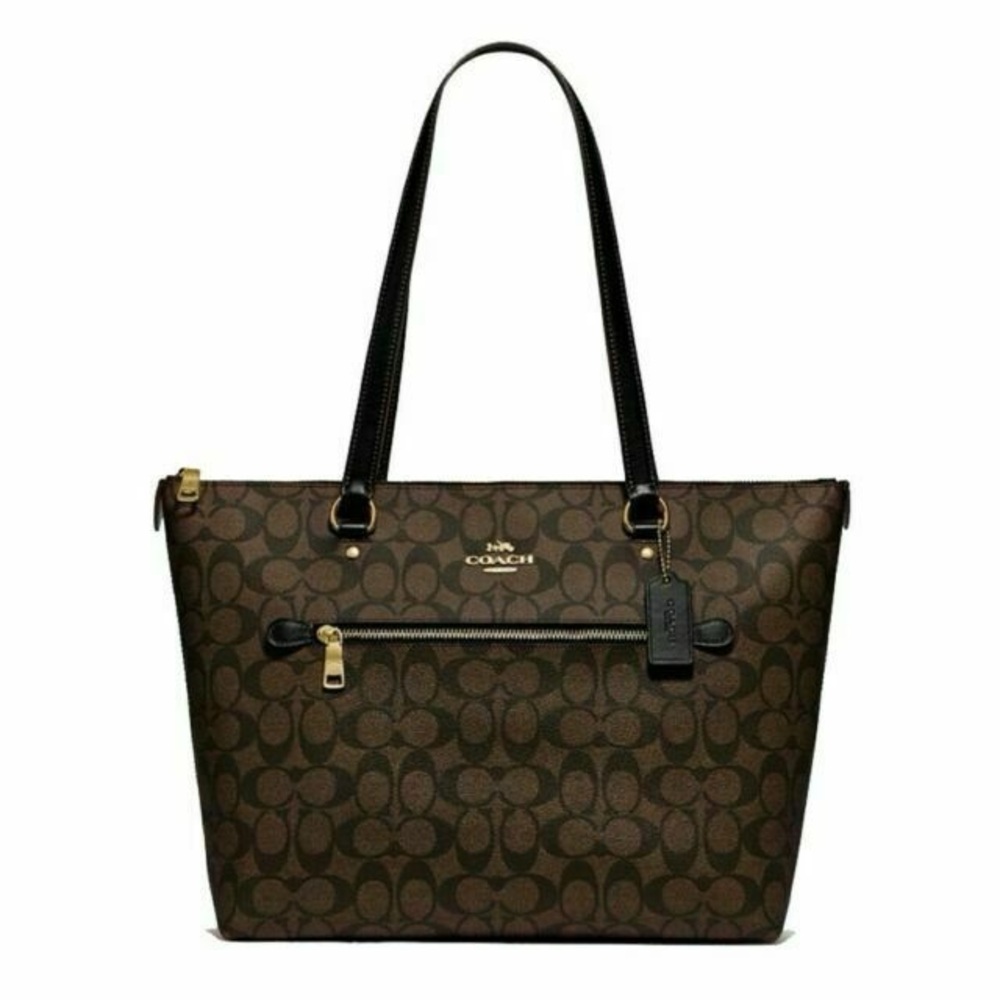 Coach Gallery Tote In Signature Canvas